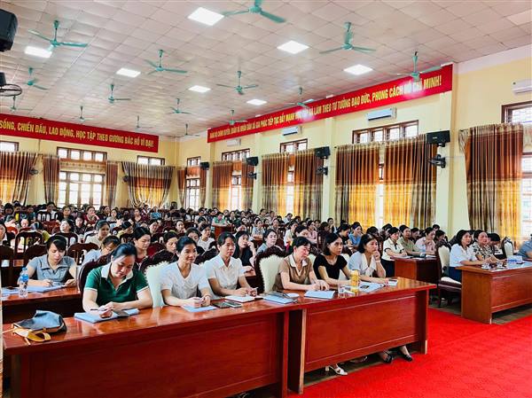 CÁC TRƯỜNG MẦM NON XÃ GIA PHÚC, HẢI PHÒNG: TẬP HUẤN NÂNG CAO NĂNG LỰC CHUYÊN MÔN NĂM HỌC 2025-2026