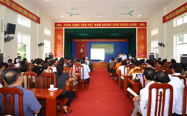 HỘI NÔNG DÂN XÃ GIA PHÚC TỔ CHỨC HỘI NGHỊ TẬP HUẤN PHÒNG, CHỐNG TÁC HẠI CỦA THUỐC LÁ VÀ TUYÊN TRUYỀN PHÒNG, CHỐNG BỆNH TRUYỀN NHIỄM NĂM 2026
