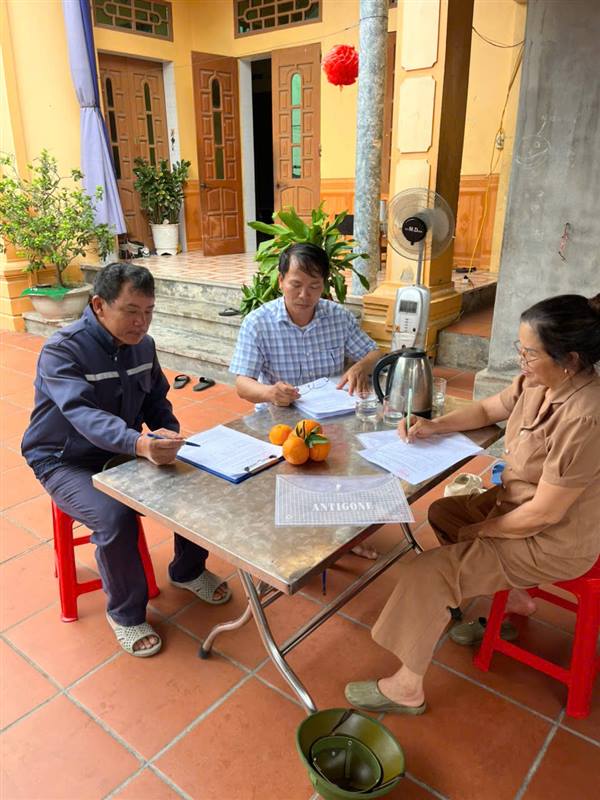 XÃ GIA PHÚC TỔ CHỨC LẤY Ý KIẾN NHÂN DÂN VỀ DỰ THẢO ĐỀ ÁN SẮP XẾP, TỔ CHỨC LẠI CÁC THÔN