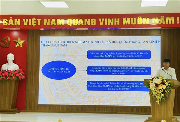 Phường Gia Viên tổ chức họp Ủy viên UBND mở rộng sơ kết công tác 9 tháng đầu năm; nhiệm vụ, giải pháp trọng tâm 3 tháng cuối năm 2025.