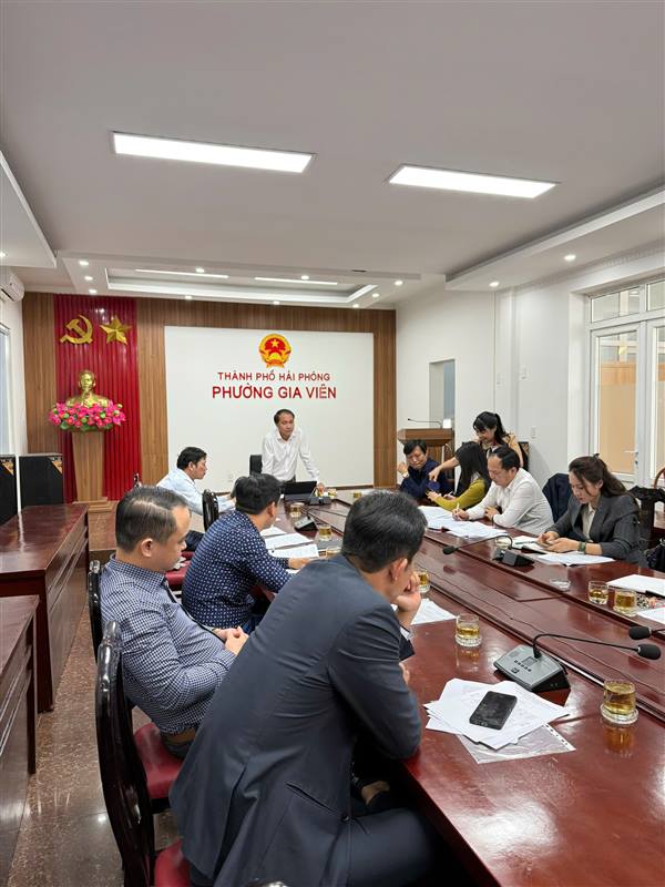 PHƯỜNG GIA VIÊN TRIỂN KHAI KẾ HOẠCH TỔ CHỨC ĐẠI HỘI THỂ DỤC THỂ THAO PHƯỜNG LẦN THỨ I NĂM 2025