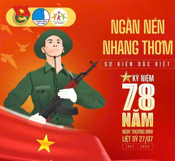  Phường Gia Viên triển khai tổ chức các hoạt động "" Đền ơn đáp nghĩa - Uống nước nhớ nguồn"- nhân dịp kỷ niệm 78 năm ngày Thương binh liệt sỹ 27/7/1947-27/7/2025.