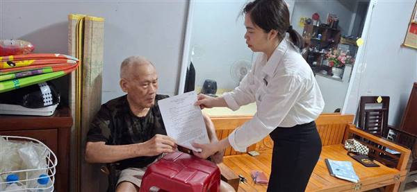 Thông báo Hỗ trợ Người cao tuổi làm thủ tục ủy quyền tại nhà