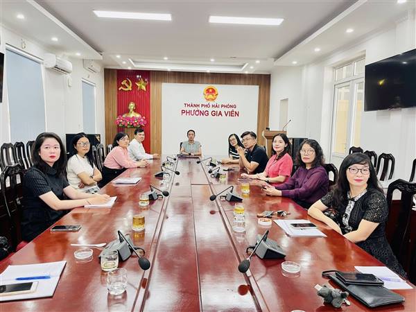 Mặt trận Tổ quốc Việt Nam phường Gia Viên tham dự Hội nghị trực tuyến triển khai thí điểm nền tảng “Mặt trận số” và tập huấn “Ứng dụng AI trong công tác Mặt trận Tổ quốc các cấp”.