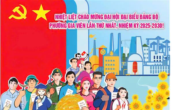 Đại hội Đảng bộ phường Gia Viên lần thứ I nhiệm kỳ 2025-2030  - sự kiện chính trị  có ý nghĩa đặc biệt quan trọng sau khi thực hiện sáp nhập đơn vị hành chính, vận hành chính quyền địa phương 2 cấp!
