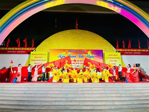 Hội diễn Ca - Múa - Nhạc chào mừng thành công của Đại hội đại biểu Đảng bộ phường Gia Viên lần thứ I, nhiệm kỳ 2025-2030, Kỷ niệm 80 năm Cách mạng tháng Tám thành công (19/8/1945 - 19/8/2025) và Quốc khánh nước Cộng hòa xã hội chủ nghĩa Việt Nam (02/9/1945 - 02/9/2025).