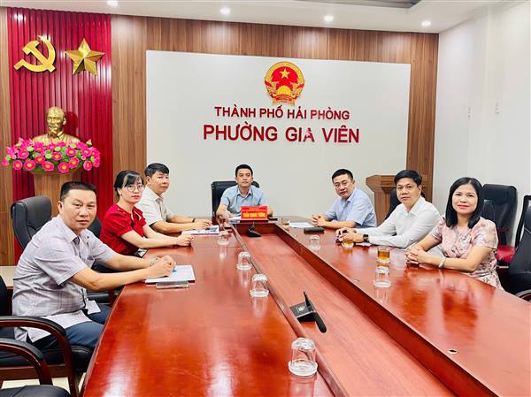 Phường Gia Viên tham dự Hội nghị trực tuyến tổng kết năm học 2024 - 2025, triển khai nhiệm vụ năm học 2025 - 2026 của ngành giáo dục