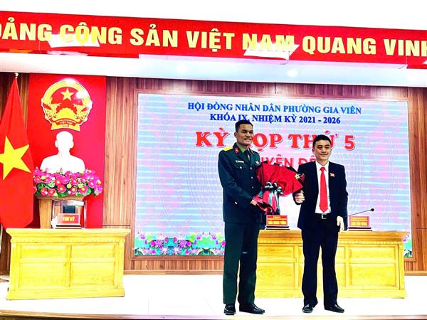 Hội đồng nhân dân phường Gia Viên tổ chức kỳ họp lần thứ 5 (kỳ họp chuyên đề) nhiệm kỳ 2021-2026