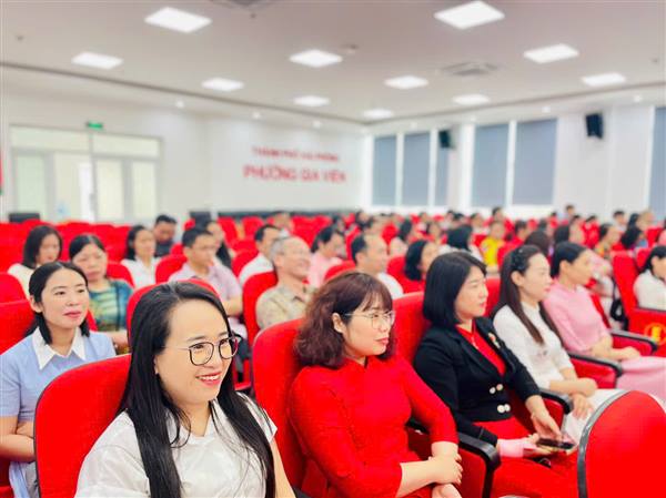 UBND phường Gia Viên tổ chức thành công Hội nghị cán bộ, công chức, viên chức, người lao động năm 2026