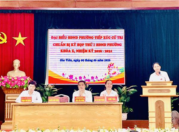 Hội nghị tiếp xúc cử tri chuẩn bị kỳ họp thứ 3 Hội đồng nhân dân phường khóa X, nhiệm kỳ 2026 - 2031 của Tổ đại biểu HĐND phường số 2 tại Hội trường trụ sở 275 Đông Khê
