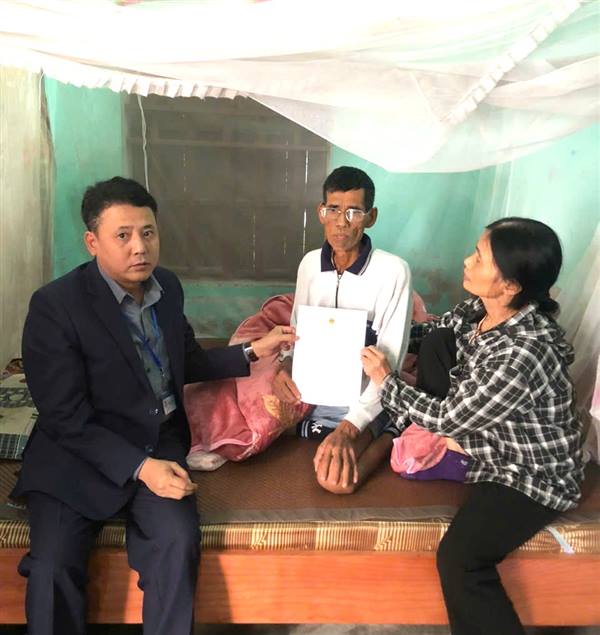 Xã Hà Bắc thực hiện mô hình" Văn phòng lưu động hỗ trợ công dân giải quyết thủ tục hành chính"