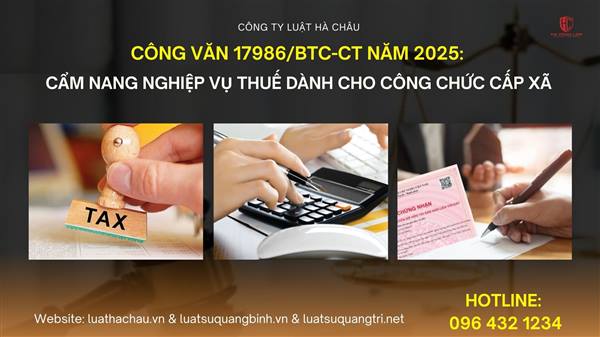 Cẩm nang Nghiệp vụ Thuế