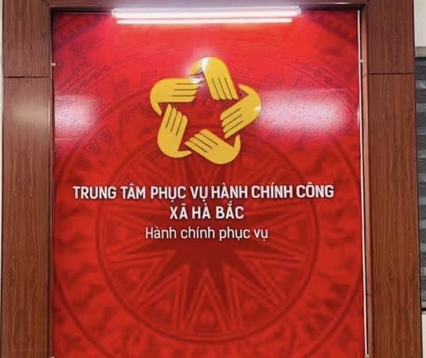 Xã Hà Bắc công khai DMTTHC nội bộ được thay thế lĩnh vực chuẩn tiếp cận pháp luật thuộc phạm vi quản lý của Sở Tư pháp
