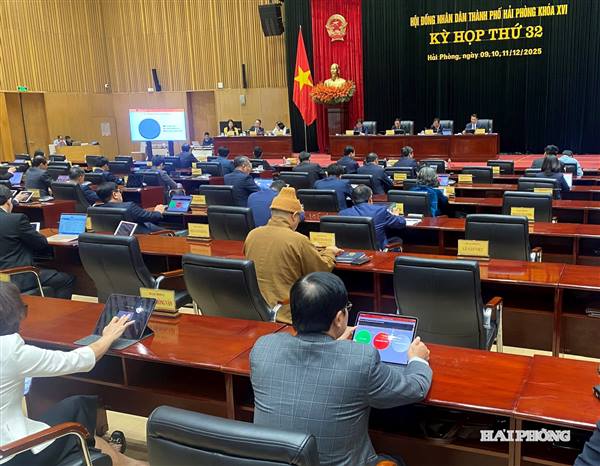 Kỳ họp thứ 32 HĐND thành phố Hải Phòng khóa 16 thành công tốt đẹp