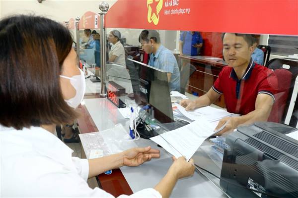 Thông báo Giờ làm việc các cơ quan xã Hà Bắc