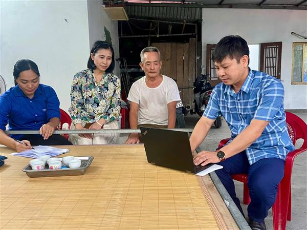 Xã Hà Bắc tích cực triển khai thực hiện Nghị định 176 của Chính phủ