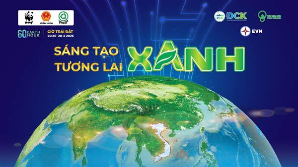 “Toàn dân sử dụng năng lượng tiết kiệm hiệu quả và hưởng ứng chiến dịch Giờ Trái đất năm 2026”