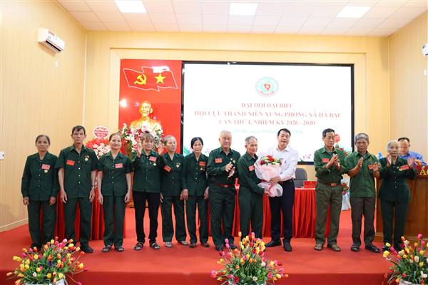 Hội Cựu TNXP xã Hà Bắc đã tổ chức đại hội đại biểu lần thứ I, nhiệm kỳ 2026-2030