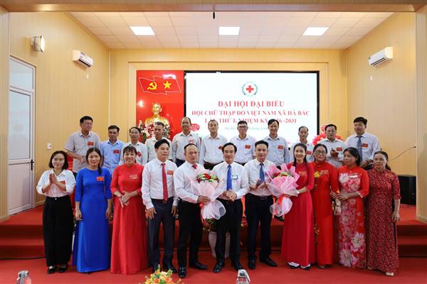 Hội chữ thập đỏ Việt Nam xã Hà Bắc đã tổ chức đại hội đại biểu lần thứ I, nhiệm kỳ 2026-2031