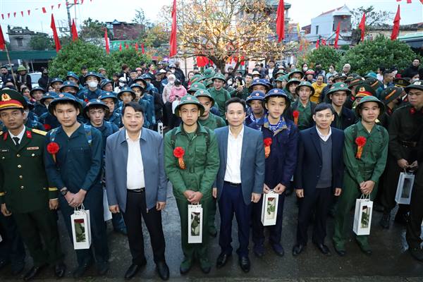 KẾ HOẠCH Gặp mặt, động viên, tặng quà chiến sĩ nhập ngũ năm 2026 tại Tiểu đoàn Huấn luyện Chiến sĩ mới, Sư đoàn 365, Quân chủng Phòng không - Không quân