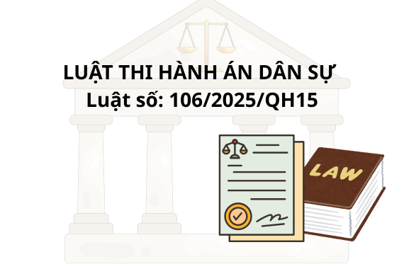 Luật số 106/2025/QH15 của Quốc hội: Luật Thi hành án dân sự