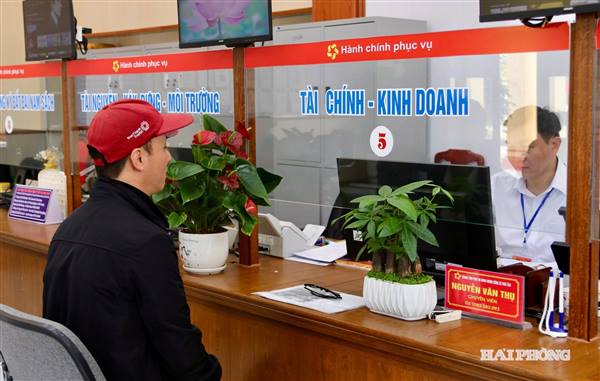 Hiệu quả số hóa thủ tục hành chính ở Hải Phòng