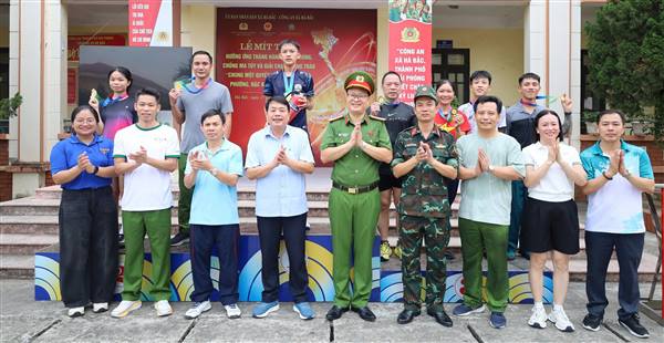 Xã Hà Bắc sôi nổi Lễ mít tinh và chạy phong trào hưởng ứng Tháng hành động phòng, chống ma túy năm 2026