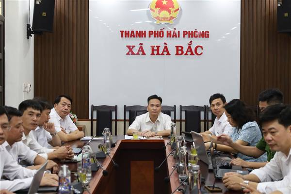 Xã Hà Bắc tham dự Hội nghị Ban Chấp hành Đảng bộ thành phố Hải Phòng lần thứ 4, nhiệm kỳ 2025–2030