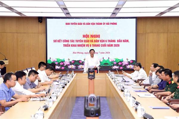 Xã Hà Bắc tham dự hội nghị công tác tuyên giáo và dân vận 6 tháng đầu năm, nhiệm vụ trọng tâm 6 tháng cuối năm 2026