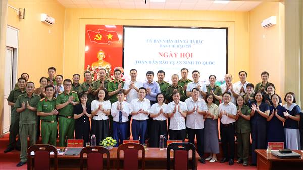 Xã Hà Bắc tổ chức “Ngày hội toàn dân bảo vệ an ninh Tổ quốc” năm 2026