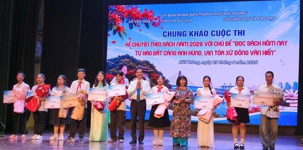 Trường THCS Hà Bắc 1 đoạt giải nhất cuộc thi kể chuyện theo sách