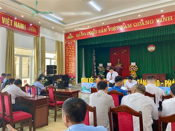 Xã Hà Đông: Quyết tâm thực hiện cưỡng chế thu hồi đất, đảm bảo tiến độ dự án hạ tầng giao thông