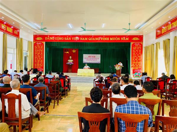 Xã Hà Đông tổ chức hội nghị đối thoại với người dân thôn Tú Y và Lập Lễ