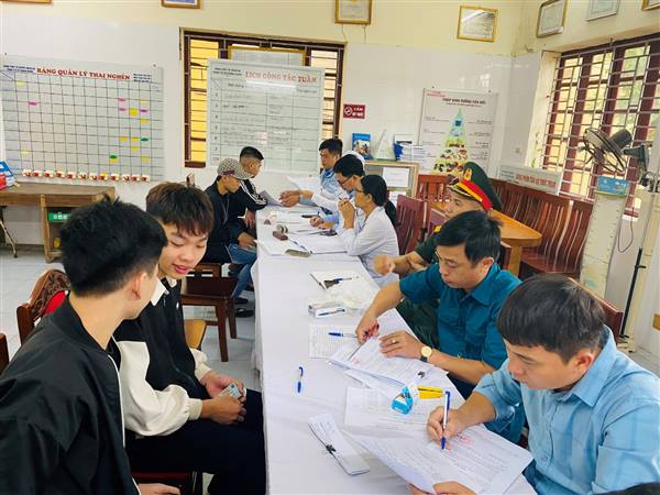 Xã Hà Đông tổ chức sơ tuyển sức khỏe nghĩa vụ quân sự năm 2026