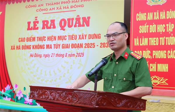 Hà Đông ra quân cao điểm xây dựng xã không ma túy năm 2025