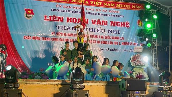 Thôn Tiên Kiều giành giải nhất Liên hoan văn nghệ thanh thiếu nhi chào mừng Kỷ niệm 80 năm Cách mạng tháng Tám, Quốc khánh 2/9