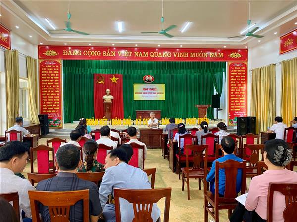 Xã Hà Đông tổ chức giao ban bí thư chi bộ