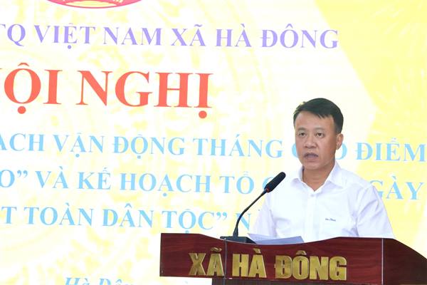 Hà Đông triển khai vận động Quỹ Vì người nghèo và tổ chức Ngày hội Đại đoàn kết toàn dân năm 2026