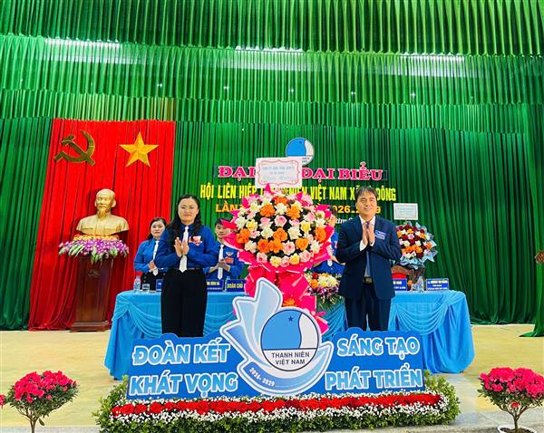 Hội Liên hiệp Thanh niên Việt Nam xã Hà Đông tổ chức Đại hội lần thứ Nhất, nhiệm kỳ 2026-2029