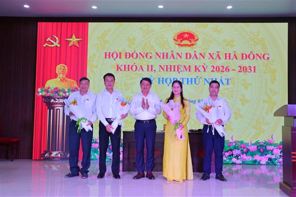 HĐND xã Hà Đông tổ chức kiện toàn bộ máy, sẵn sàng nhiệm vụ mới