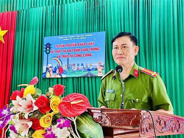 Công an xã Hà Đông tăng cường tuyên truyền, hướng tới mục tiêu “Xã không ma túy”