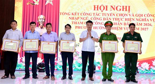 Xã Hà Đông tổng kết công tác tuyển quân năm 2026