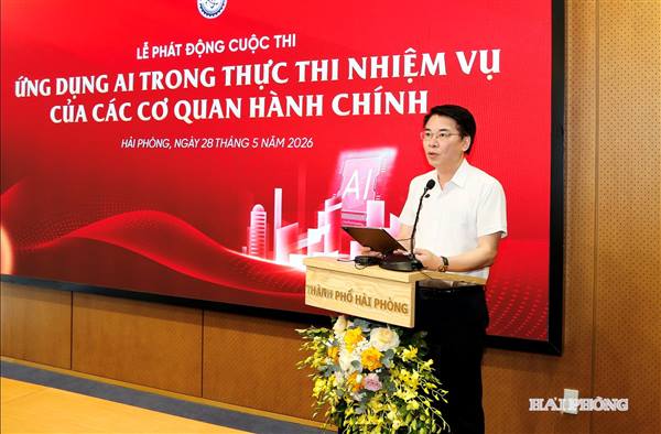 Phát động cuộc thi 'Ứng dụng AI trong thực thi nhiệm vụ của các cơ quan hành chính'