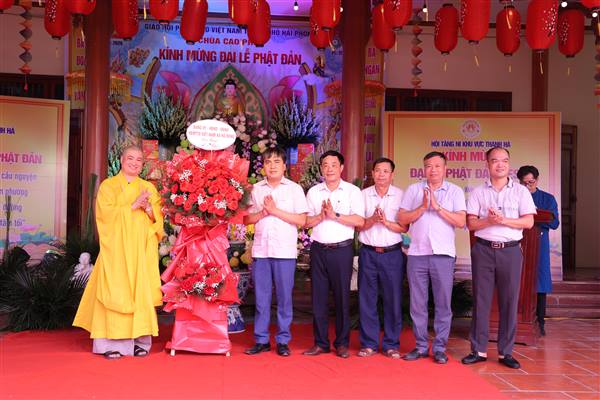 Chùa Cao Phúc thôn Bá Nha tổ chức Đại lễ Phật đản, Phật lịch 2570.