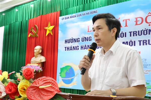 Xã Hà Đông phát động hưởng ứng Ngày Môi trường thế giới 5/6, Tháng hành động vì môi trường năm 2026