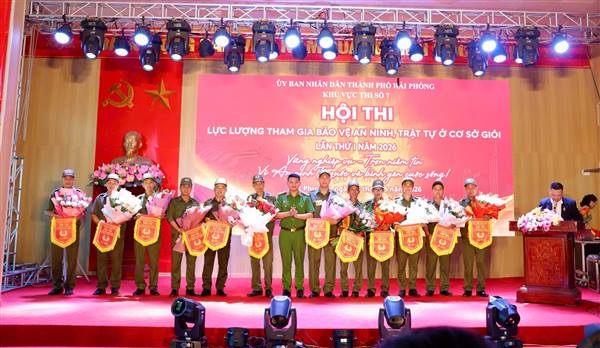 Xã Hà Đông tham gia Hội thi “Lực lượng tham gia bảo vệ an ninh, trật tự ở cơ sở giỏi” khu vực thi số 7