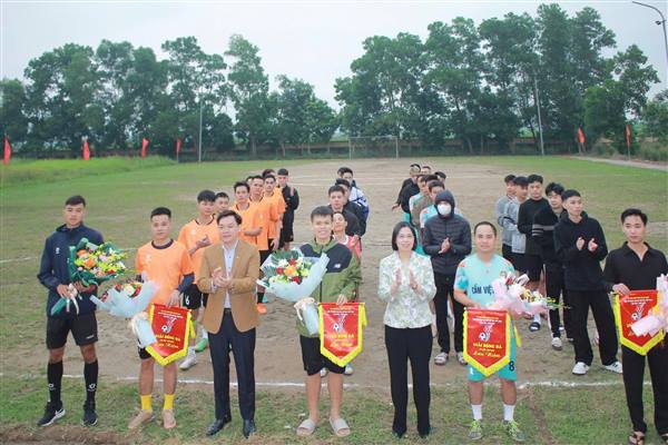 Hà Nam tổ chức Giải bóng đá xã lần thứ I năm 2025