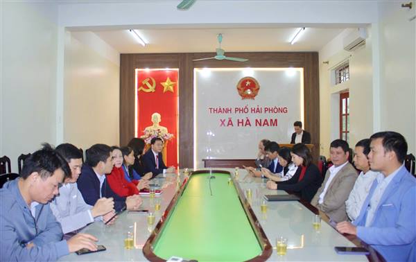 Xã Hà Nam tổ chức Hội nghị công bố Quyết định tổ chức lại Trung tâm và đổi tên thành Trung tâm Dịch vụ sự nghiệp công xã Hà Nam