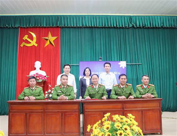 Công an xã Hà Nam phát động phong trào thi đua “Ba nhất”