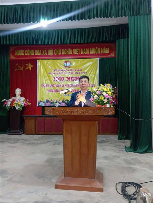 Hội Nông dân xã Hà Nam: Kết quả tổng kết công tác Hội và phong trào nông dân năm 2025